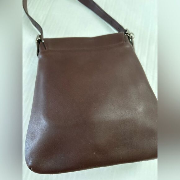 Coach Vintage Brown Leather Shoulders Bag - Picture 10 of 15